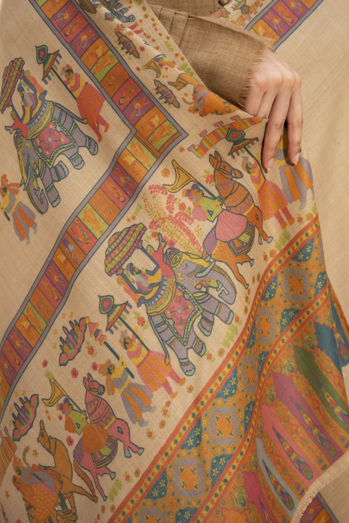 Mughal Pashmina Shawl