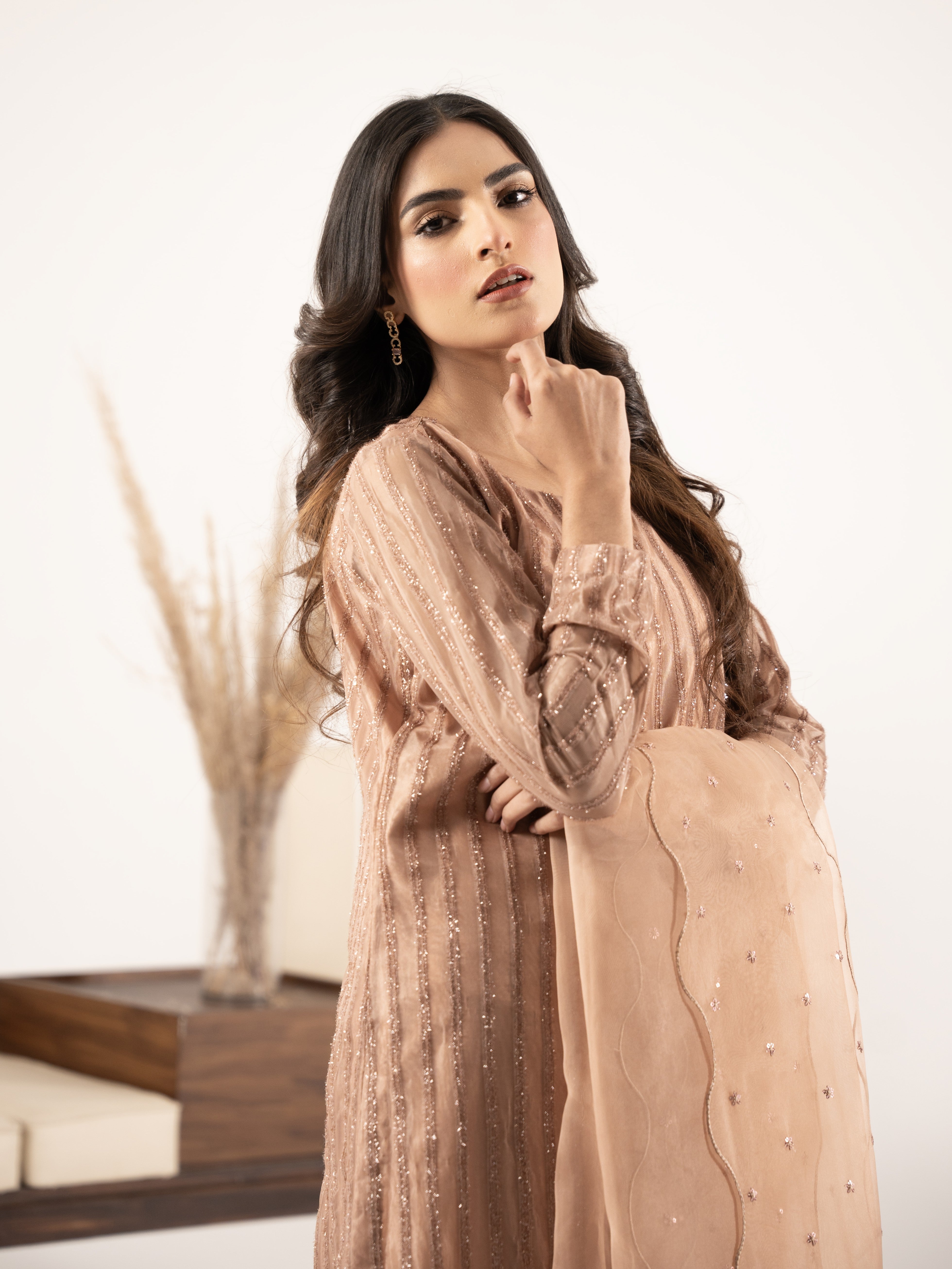Moonlight 3pc Suit- Rose Pink