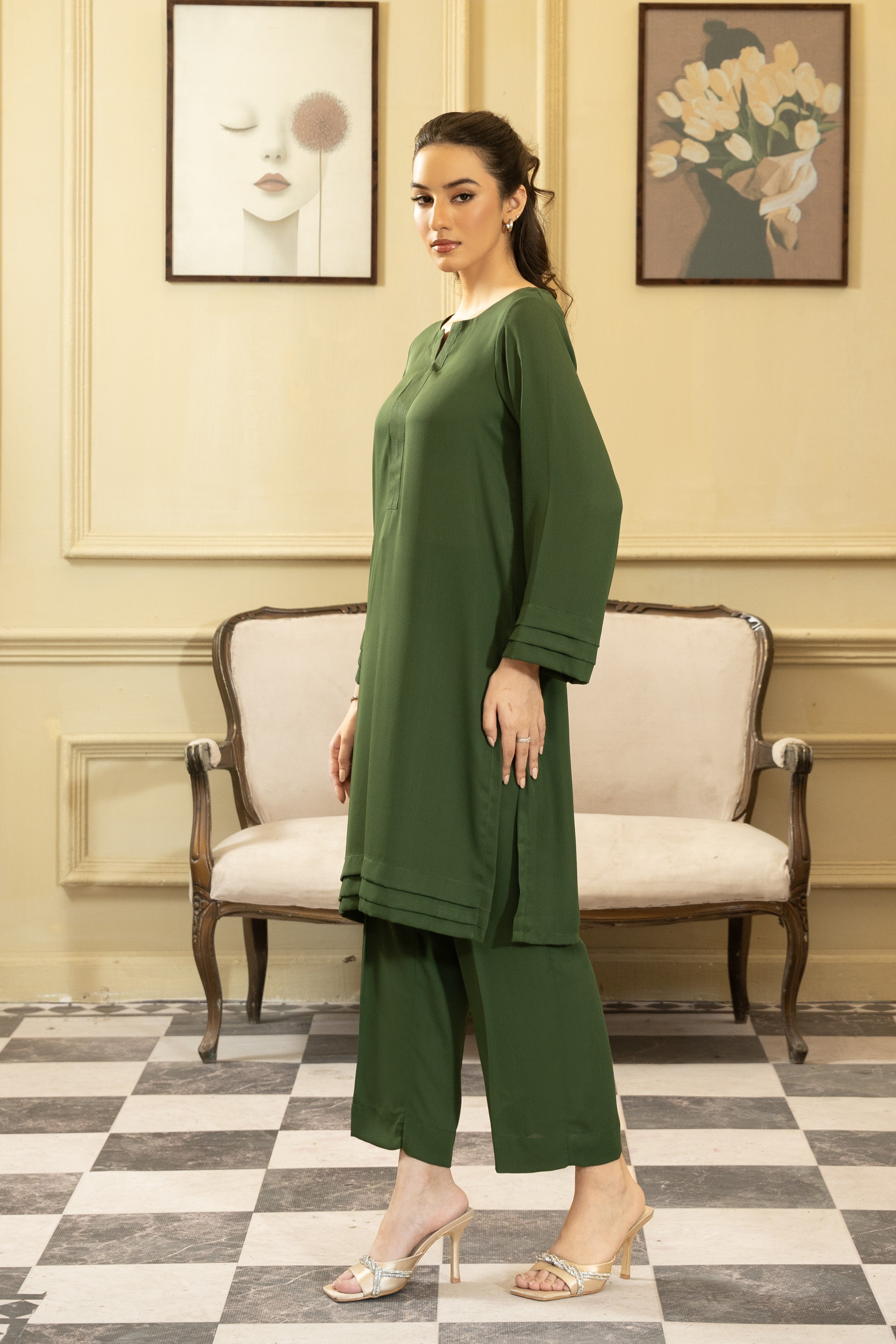 Coord Set- Green