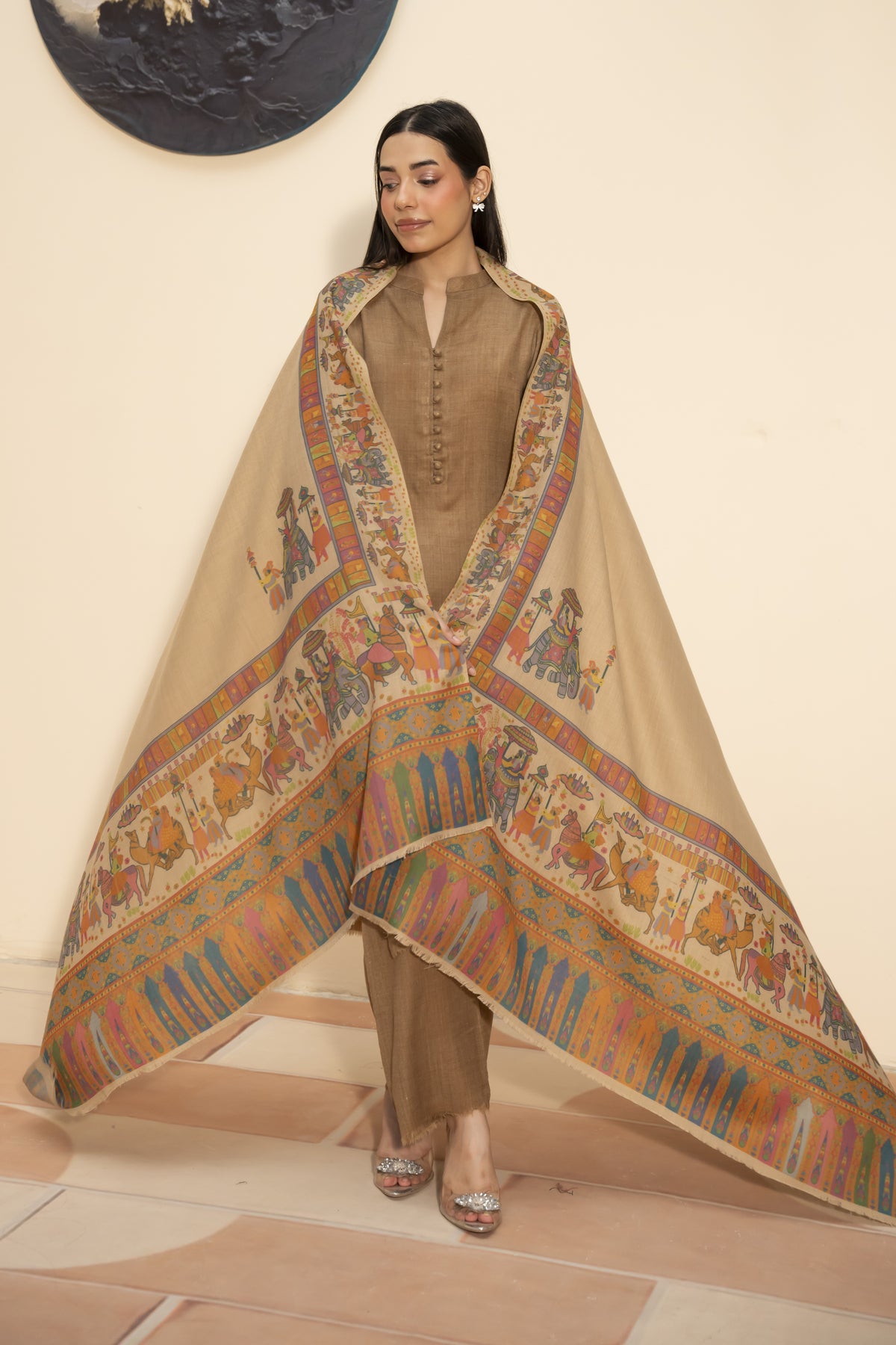 Mughal Pashmina Shawl