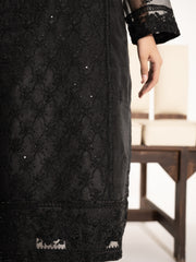 Organza 3pc Suit-Black