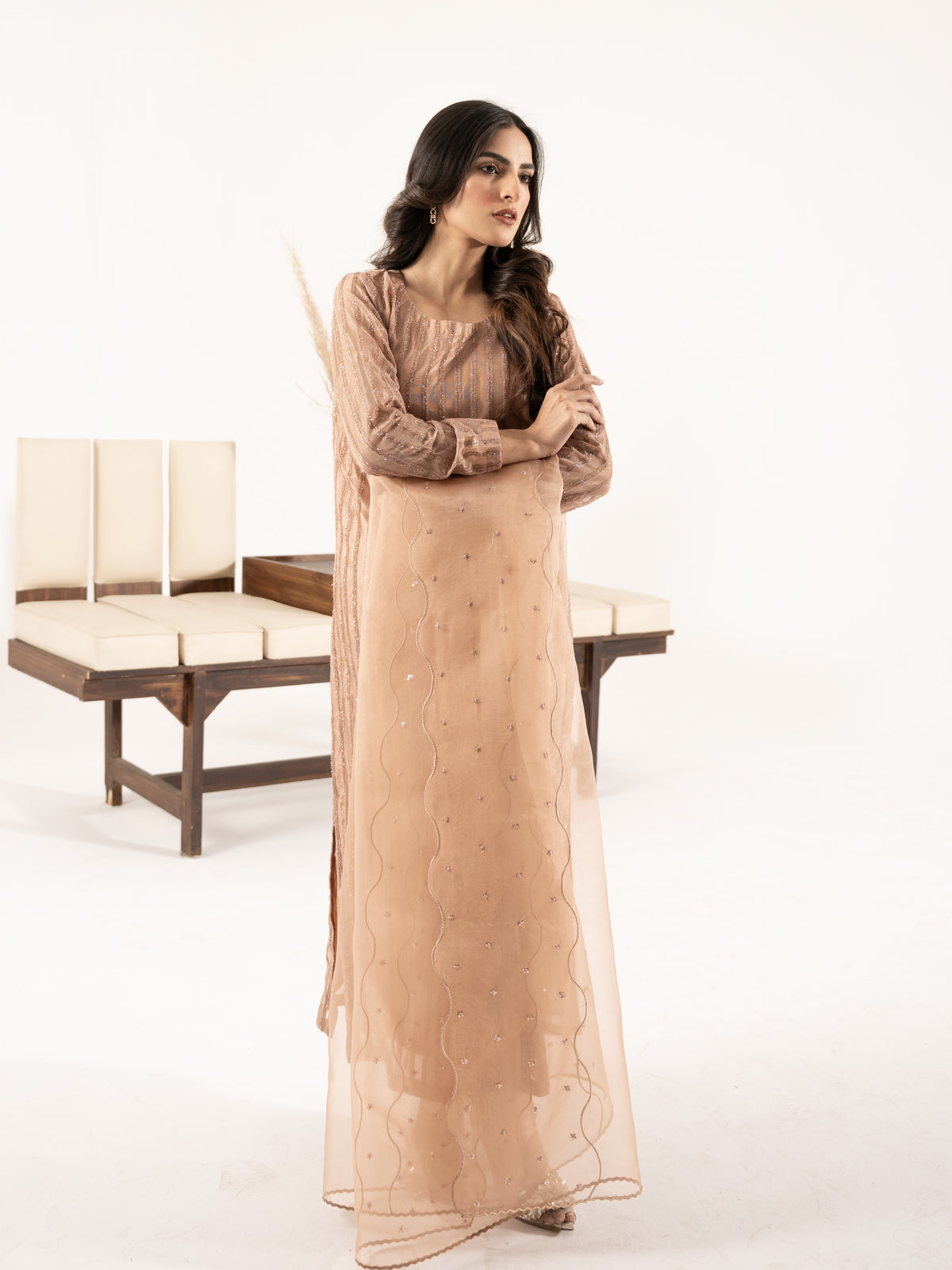 Moonlight 3pc Suit- Rose Pink
