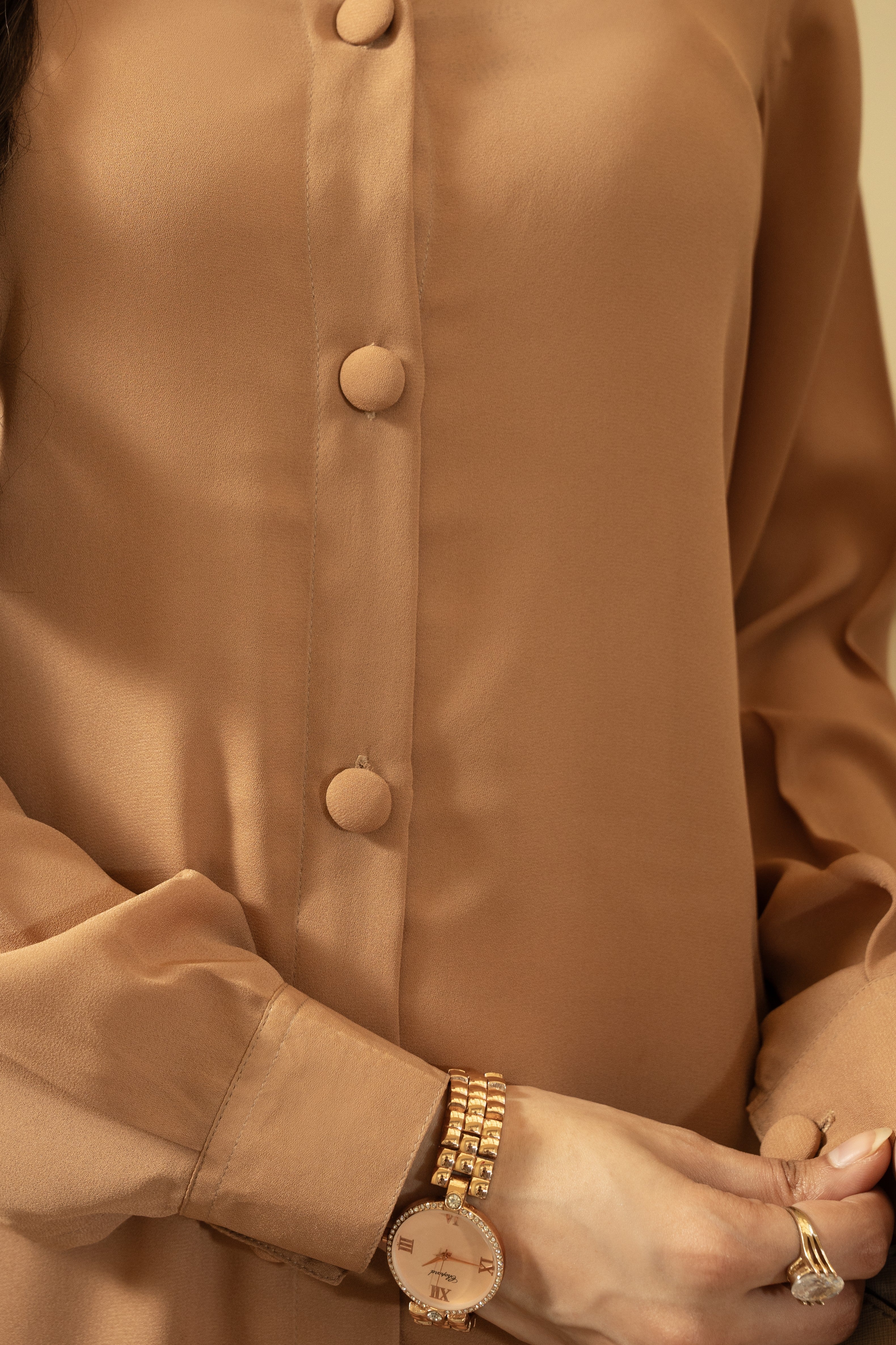Coord Set- Camel Brown