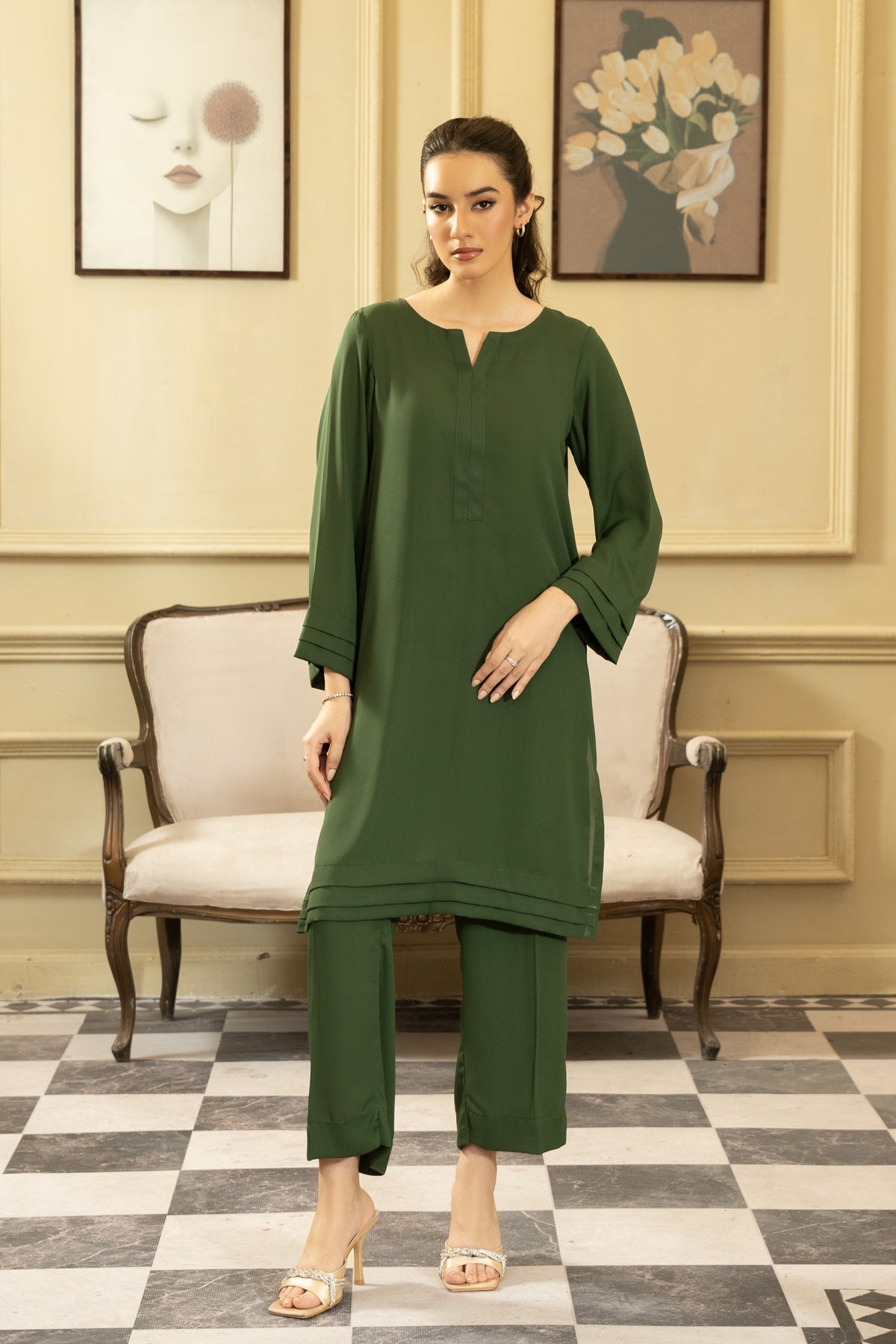 Coord Set- Green