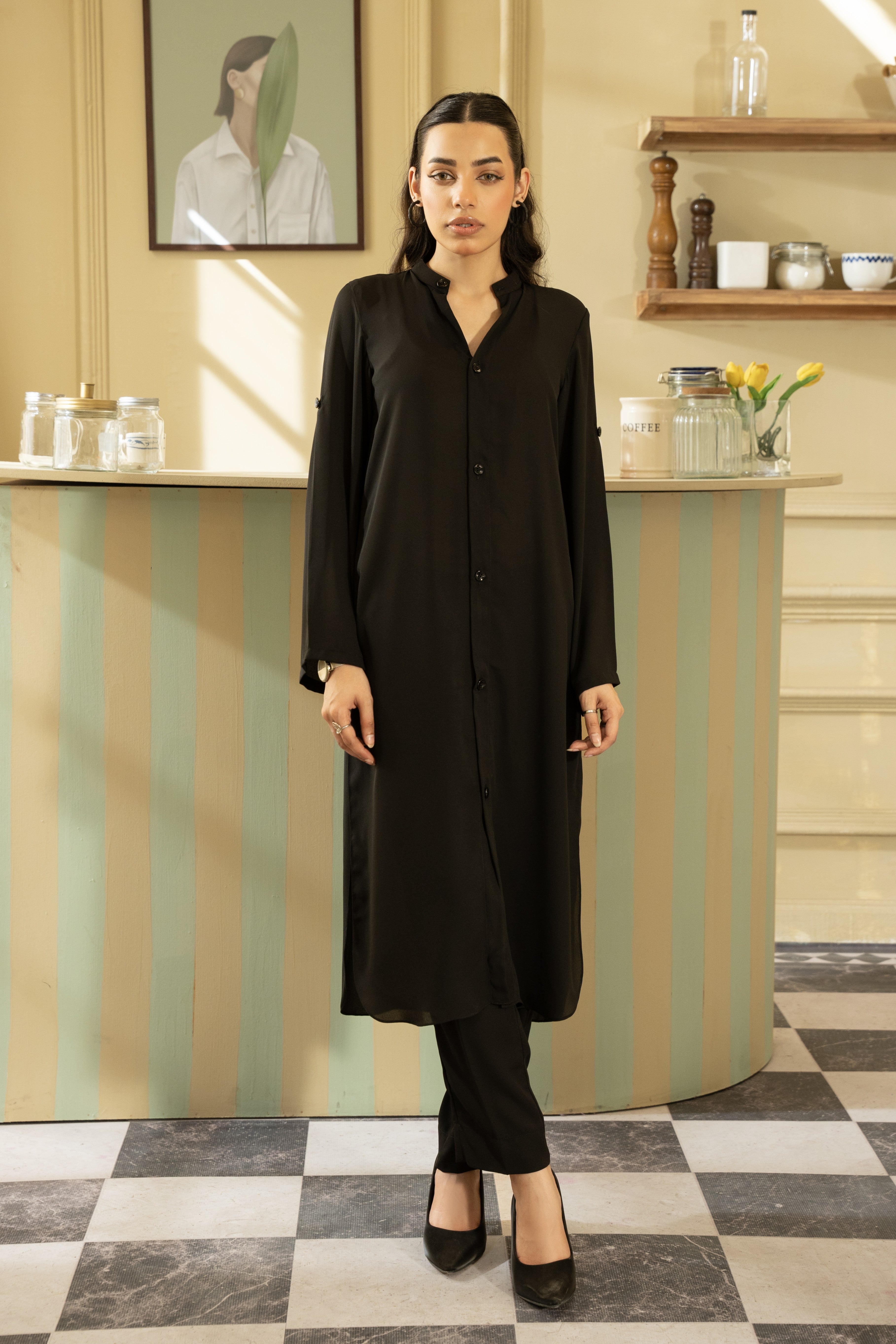 Coord Set- Black
