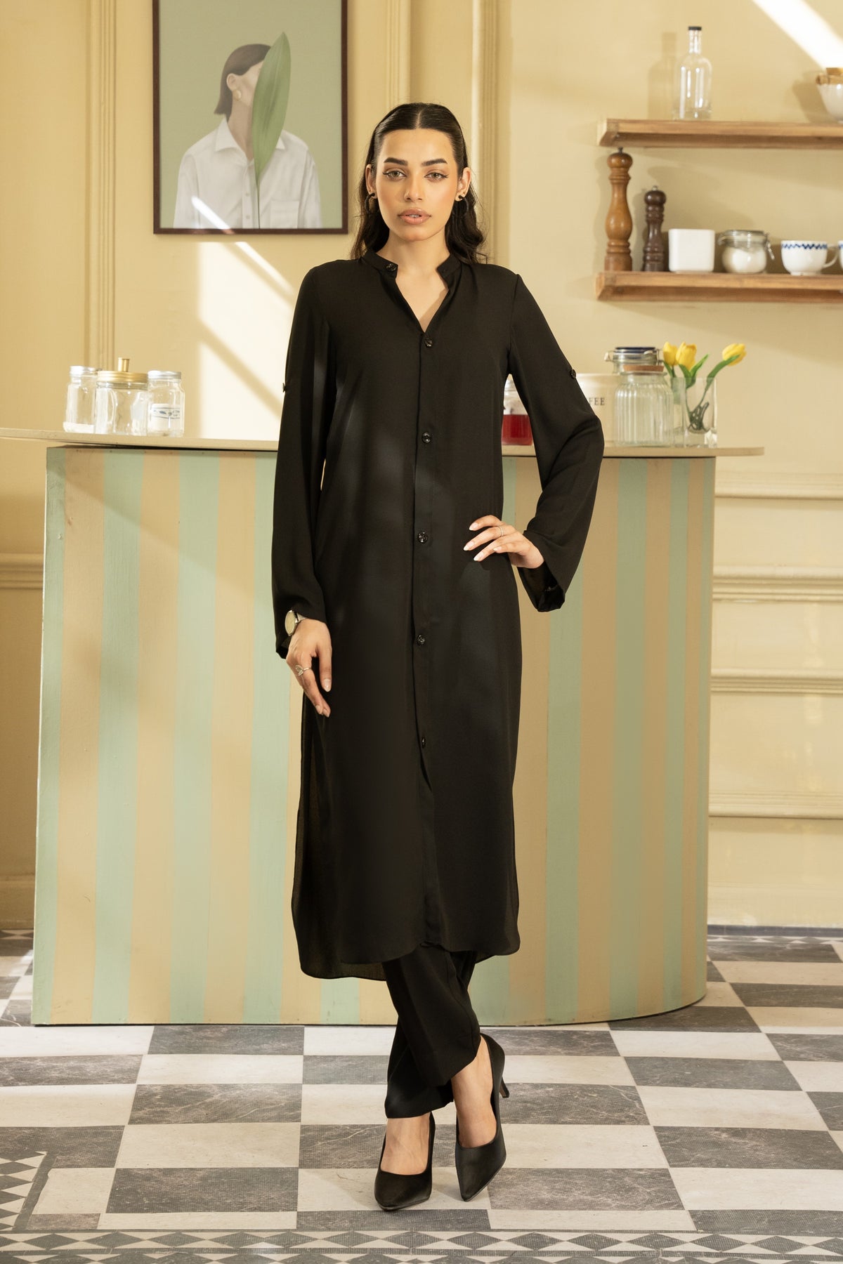 Coord Set- Black